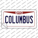Columbus Ohio Novelty Sticker Decal