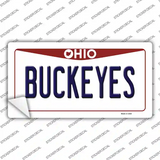 Buckeyes Ohio Novelty Sticker Decal