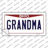 Grandma Ohio Novelty Sticker Decal