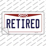 Retired Ohio Novelty Sticker Decal
