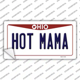 Hot Mama Ohio Novelty Sticker Decal