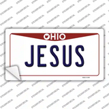 Jesus Ohio Novelty Sticker Decal