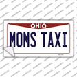 Moms Taxi Ohio Novelty Sticker Decal