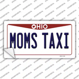 Moms Taxi Ohio Novelty Sticker Decal
