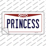 Princess Ohio Novelty Sticker Decal
