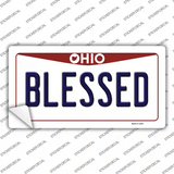 Blessed Ohio Novelty Sticker Decal
