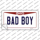 Bad Boy Ohio Novelty Sticker Decal