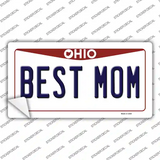 Best Mom Ohio Novelty Sticker Decal
