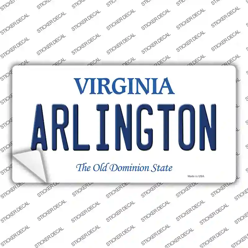 Arlington Virginia Novelty Sticker Decal