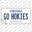 Go Hokies Virginia Novelty Sticker Decal