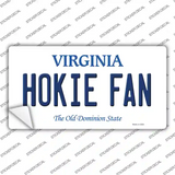 Hokie Fan Virginia Novelty Sticker Decal