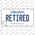 Retired Virginia Novelty Sticker Decal