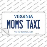 Moms Taxi Virginia Novelty Sticker Decal
