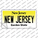 New Jersey Novelty Sticker Decal