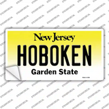 Hoboken New Jersey Novelty Sticker Decal