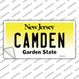 Camden New Jersey Novelty Sticker Decal