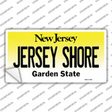 Jersey Shore New Jersey Novelty Sticker Decal