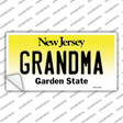 Grandma New Jersey Novelty Sticker Decal