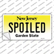 Spoiled New Jersey Novelty Sticker Decal