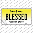 Blessed New Jersey Novelty Sticker Decal