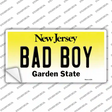 Bad Boy New Jersey Novelty Sticker Decal