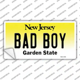 Bad Boy New Jersey Novelty Sticker Decal