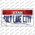 Salt Lake City Utah Novelty Sticker Decal