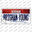 Brigham Young Utah Novelty Sticker Decal