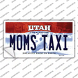 Moms Taxi Utah Novelty Sticker Decal