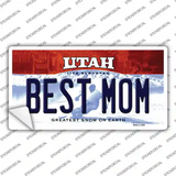 Best Mom Utah Novelty Sticker Decal