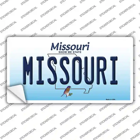Missouri Novelty Sticker Decal
