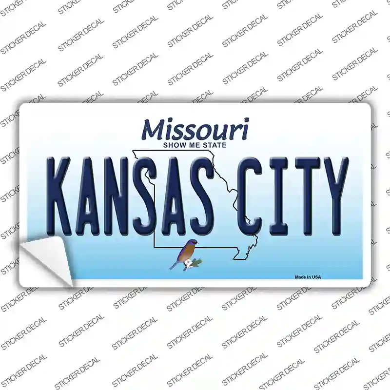 Kansas City Missouri Novelty Sticker Decal