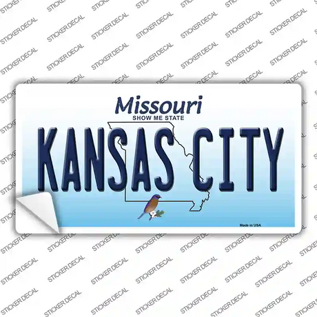 Kansas City Missouri Novelty Sticker Decal