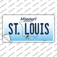 St Louis Missouri Novelty Sticker Decal