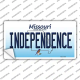 Independence Missouri Novelty Sticker Decal