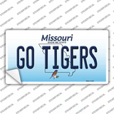 Go Tigers Missouri Novelty Sticker Decal