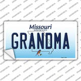 Grandma Missouri Novelty Sticker Decal