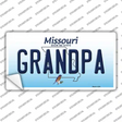 Grandpa Missouri Novelty Sticker Decal