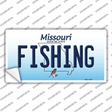 Fishing Missouri Novelty Sticker Decal