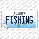 Fishing Missouri Novelty Sticker Decal