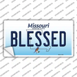 Blessed Missouri Novelty Sticker Decal