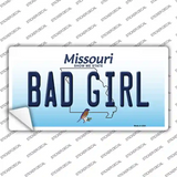 Bad Girl Missouri Novelty Sticker Decal