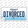 Divorced Missouri Novelty Sticker Decal