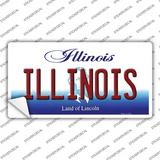 Illinois Novelty Sticker Decal