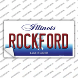 Rockford Illinois Novelty Sticker Decal