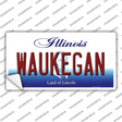 Waukegan Illinois Novelty Sticker Decal