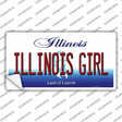 Illinois Girl Illinois Novelty Sticker Decal