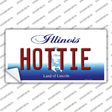 Hottie Illinois Novelty Sticker Decal