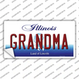 Grandma Illinois Novelty Sticker Decal