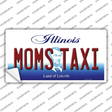 Moms Taxi Illinois Novelty Sticker Decal